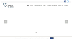 Desktop Screenshot of cpapsicologos.com